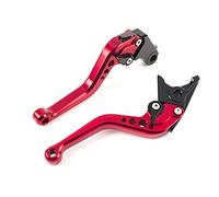 YJS MOTO Frenos y Embrague CNC Corto Palanca Ajustable Aluminio para Sport Bike HONDA CBR600 F2,F3,F4,F4i CBR 900 RR CB 599/CB 600 HORNET CB 919 VTX 1300 NC 700 S/X SPL028