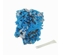 YJSGHRHL Red de Camuflaje Azul, Parasol, Rollo a Granel Ideal for Acampar Tiro decoración navideña Militar Caza Fiestas telón de Fondo Cubierta de Coche, 1m 2m 6m 10m 14m 15m 18m 20 m(3Mx20M)