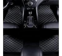 YJTYC 4 Piezas Coche Cuero Alfombrillas para Renault Captur 2013-2017, Antideslizantes e Impermeable Alfombras Delanteras e traseras,A