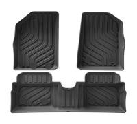 YJTYC Alfombrillas Coche TPE para Dacia SPRING/EX1PRO 2021-2023 (LHD), Antideslizantes Impermeables Protección Completa para Suelo con Almohadilla Talón