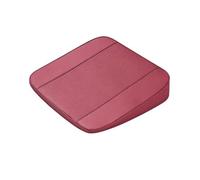YJTYC Asiento Elevador de Coche para Renault Megane/Megane R.S/E-Tech IV III II I MK 4 3 2 1, Cojin Coxis para Conducir Cojines Antiescaras de Espuma Viscoelástica Cojin Coxis,Red-4 cm