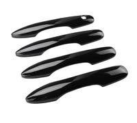 YJTYC Manijas De Puerta De Coche Cubiertas Antioxidantes para Toyota Camry 8th 9th Generation 2018-2024, Exterior Puerta Tazón Cubierta Embellecedora Accesorios, Standard Handles-Bright Black