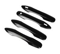 YJTYC Manijas De Puerta De Coche Cubiertas Antioxidantes para Toyota Camry 8th 9th Generation 2018-2024, Exterior Puerta Tazón Cubierta Embellecedora Accesorios, Smart Double-Hole-Bright Black