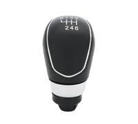 YJTYC Pomo de Cambio Coche para Ford Galaxy Mk3 2006, Pomo Palanca Cambios Mando Cambio Marchas Deportivo Antideslizante,Black- 6-speed