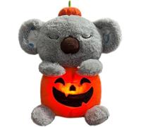 YJWZ Koala Para Aliviar La Ansiedad,Nutria Bebe Dormir Que Respira,Peluche Ansiedad Dormir,Bebé Durmiendo Koala Juguete Con Música Luces Y Movimientos De Respiración Ayuda Para Dormir