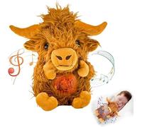 YJWZ Koala Para Aliviar La Ansiedad,Nutria Bebe Dormir Que Respira,Peluche Ansiedad Dormir,Bebé Durmiendo Koala Juguete Con Música Luces Y Movimientos De Respiración Ayuda Para Dormir