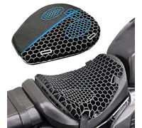 YJXHDX Cojín de Gel para Asiento de Motocicleta para Yamaha V Star 250 2008-2024, Almohadilla Panal 3D Transpirable, Cojín Amortiguador Antideslizante,A