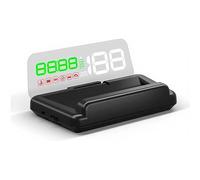 YJXHDX Head Up Display Auto HUD para Jaguar XK 1996-2014, Velocímetro Digital para Coche, Pantalla de Visualización Frontal Digital, Plug and Play para Coche, Camión,Green