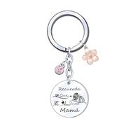 YJYJZX Regalos Mamá Llavero Regalo Mamá Madre Llavero regalo personalizado y divertido Regalos para Mamá Madre Pulsera para Mamá Regalos Mujer Regalo para mi mamá de Navidad,Regalos cumpleaños