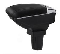 YJYWZH Apoyabrazos Compatible con Peugeot 1007 Coche Apoyabrazos Doble Capa Reposabrazos Consola Central Caja de Almacenamiento con puerto USB y Portabebidas