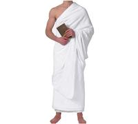 YJZQ - Set para peregrinación Ihram - Toalla (660 g/m², 660 g/m², vestido para hombre musulmán, 2 unidades, toallas Omra, 200 x 100 cm), blanco, 220 x 210cm