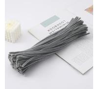 YKAFADE 100 piezas de limpiapipas de alambre de chenilla, 30 cm de alambre para limpiapipas para manualidades, decoraciones, limpiapipas para manualidades, felpa para doblar, alambre para manualidades