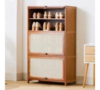 YKCITSQTR Archivo de Calzado de Entrada Estrecha Gabinete de Zapato de múltiples Capas con cajones de Giro Almacenamiento de Espacio para Ahorrar para el Dormitorio Dormitorio 60x33x40cm