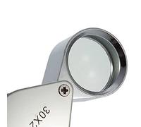 YKCITSQTR Magnificante Hot Mini 30x Glass Mupaje Mupaje Joyero Joyería Joyería Loupe Loope 30 * 21 mm Triplete Joyeros de Ojo NECESOR