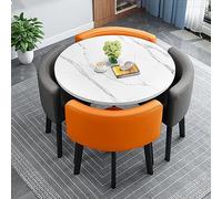 YKCITSQTR Pequeñas mesas de la Sala de conferencias preparadas para 4 - recepción de la Oficina Redonda y Silla para negociación de Negocios, Muebles de Mesa de café para la reunión del Club