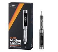 YKEY MINIWARE ES15S Mini destornillador eléctrico recargable portátil pequeño inalámbrico control de movimiento inteligente con 24 puntas magnéticas OLED herramienta de reparación de pantalla para