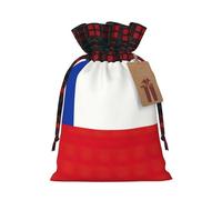 YKJJFVZ Banderas chilenas impresas con cordón bolsas de regalo bolsas de regalo Navidad regalos fiesta