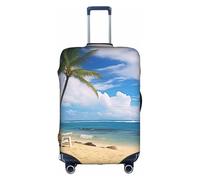 YKJJFVZ Hello Hawaii imprimir maleta protector para viajes, elegante y protector bolsa cubre para equipaje, Blanco 1, M