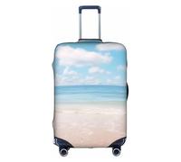 YKJJFVZ Hermosa vista del mar, protector de maleta para viajes, elegante y protector para equipaje, Blanco, M