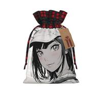YKJJFVZ Podemos hacerlo 1 Imprimir Drawstring Gift Bolsas,Bolsas de regalo de Navidad para regalos de Navidad partido favor