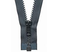 YKK Cremallera abierta Nº 580 Negro, 66 cm de longitud