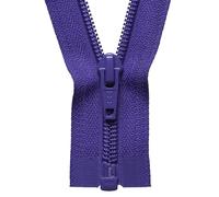 YKK Cremallera de nailon, n.º 218, color morado, 61 cm de longitud