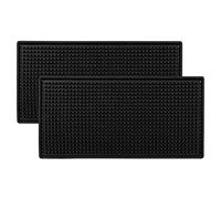 YKKJ 2 Piezas Alfombrillas de Bar de Servicio,Alfombra de Servicio para Bar,para Mostradores, Posavasos para Utensilios de Cocina para el Hogar(30cm X 15cm X 1cm).