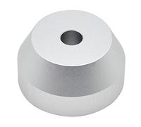 Yklhsocneg 1 adaptador universal de cúpula de disco de vinilo de 45 rpm, accesorios de aluminio para disco EP de 7 pulgadas