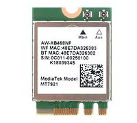 Yklhsocneg 1 pieza MT7921 WIFI6 2.4G 5G tarjeta de red Gigabit M2 5.2 BT tarjeta de red computadora de escritorio portátil tarjeta de red inalámbrica incorporada verde