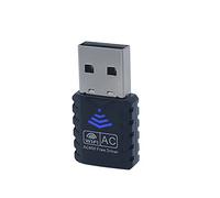 Yklhsocneg Adaptador de red WiFi de doble banda 2.4GHz+5Ghz controlador libre RTL8811CU chip mini USB tarjeta de red inalámbrica 11AC 600Mbps