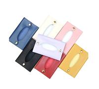 Yklhsocneg Paquete de 7 bolsas de pañuelos de simples de tamaño pequeño caja de almacenamiento portátil servilletero desmontable