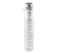 Yklhsocneg Soporte de platillo de pluma de 118 mm para accesorios de percusión de tambor, color plateado