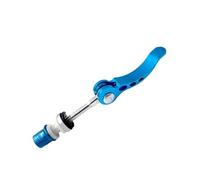 YKMYXZ, 1 abrazadera for tubo de asiento de bicicleta de montaña, tornillo de liberación rápida, clip universal for tubo de asiento de bicicleta.(Blue)