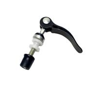 YKMYXZ, 1 abrazadera for tubo de asiento de bicicleta, herramienta de reparación de bicicletas, tornillos de bloqueo, abrazadera de sillín de bicicleta de liberación rápida.(Black)