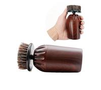 YKMYXZ 1 juego de kit for lustrar zapatos, cepillo eléctrico imitación madera, herramientas limpieza for pulir cuero