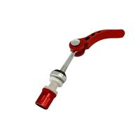 YKMYXZ, 1 pieza de tornillo de liberación rápida for tija de sillín de bicicleta, perno de brocheta M6 de 65 mm, herramienta for piezas de ciclismo, piezas for bicicleta de montaña.(Red)