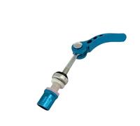 YKMYXZ, 1 pieza de tornillo de liberación rápida for tija de sillín de bicicleta, perno de brocheta M6 de 65 mm, herramienta for piezas de ciclismo, piezas for bicicleta de montaña.(Blue)