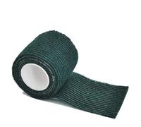 YKMYXZ, 1 rollo de vendaje de gasa autoadhesivo transpirable de 2,5/5/10 cm x 4,8 m for fijación deportiva de dedos, muñecas y piernas.(Dark green,2.5cmX4.8m)