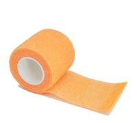 YKMYXZ, 1 rollo de vendaje de gasa autoadhesivo transpirable de 2,5/5/10 cm x 4,8 m for fijación deportiva de dedos, muñecas y piernas.(Orange 2,10cmX4.8m)
