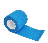 YKMYXZ, 1 rollo de vendaje de gasa autoadhesivo transpirable de 2,5/5/10 cm x 4,8 m for fijación deportiva de dedos, muñecas y piernas.(Sky Bleu,7.5cmX4.8m)