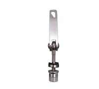 YKMYXZ, 1 tornillo de liberación rápida for tija de sillín de bicicleta, perno de brocheta, M6, M8, 40/50/55/60/65 mm, herramienta for piezas de ciclismo.(M8x55 Silver color)