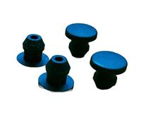 YKMYXZ, 10/20 tapas de goma de silicona para agujeros de 4,5 mm a 14 mm, cubierta de tapón tipo T, color negro, junta a presión, tapas de sellado (10 unidades, 9,5 mm (Xy 0015))