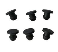 YKMYXZ, 10 tapones de silicona sólida tipo T, tapa de tapón, junta a presión, tapón de sellado(A 10.5Mm)