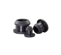YKMYXZ, 2/4/10 tapas de goma de silicona para agujeros de 4-30 mm, resistencia a altas temperaturas, tipo T (A 18 mm, 2 unidades)