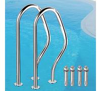 YKMYXZ, 2 piezas, barandilla de seguridad for piscina, pasamanos for piscina, pasamanos for parques acuáticos