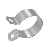 YKMYXZ, Abrazadera de conexión a tierra de acero inoxidable 304, abrazadera for tubería, abrazadera for manguera, abrazadera for tubería, diámetro 50(Dia12(17pcs))