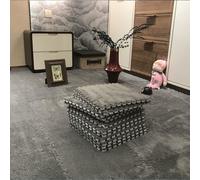 YKMYXZ Alfombrilla de Rompecabezas Peluda for el hogar, Aislamiento acústico, se Puede Recortar, Protege Piso, 10 Piezas(Style T)