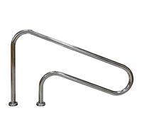 YKMYXZ, Asideros de seguridad for barandillas de rampa, pasamanos de spa fáciles de montar for acceder a piscinas enterradas(1.0mm,49 * 34.5in/125 * 88cm)