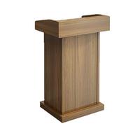 YKMYXZ Atril de pie Podio Mesa recepción Mostrador presentación madera Soporte for hablar Iglesia B(A)