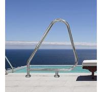 YKMYXZ, Barandilla de piscina de acero inoxidable 304 for piscinas con entrada inclinada